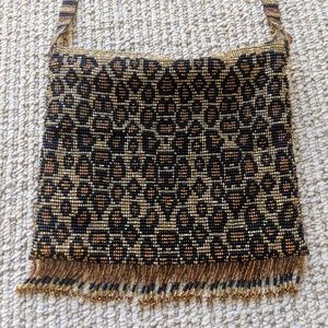 Beaded Cross Body Purse